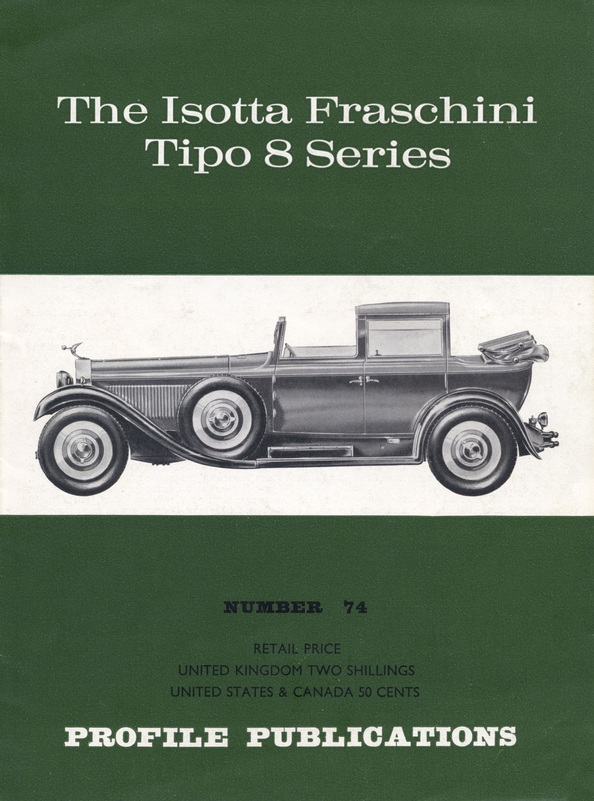 Книга The Isotta Franschini tipo 8 series