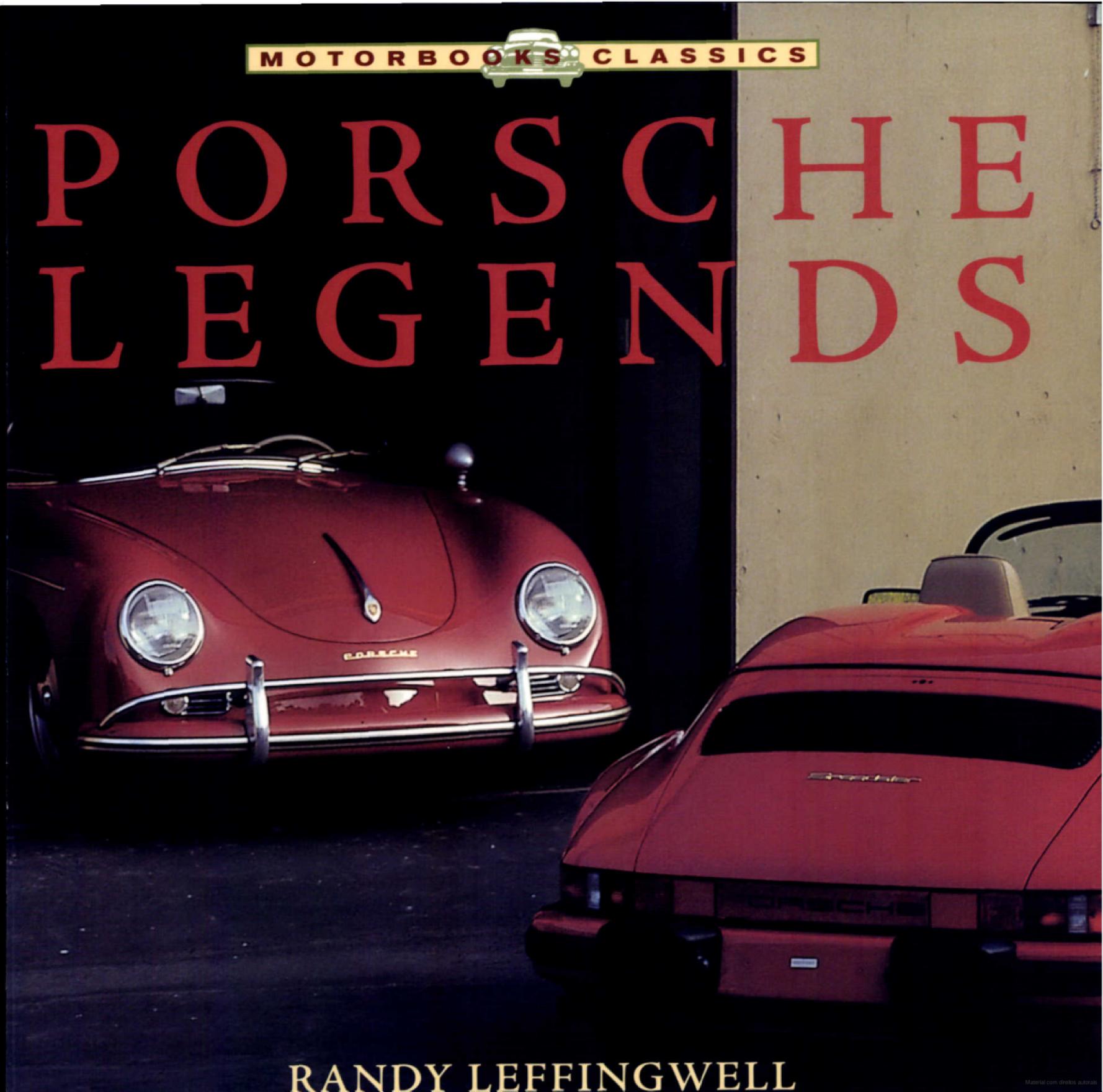 Книга Porsche legends. Автор: Randy Leffinwell