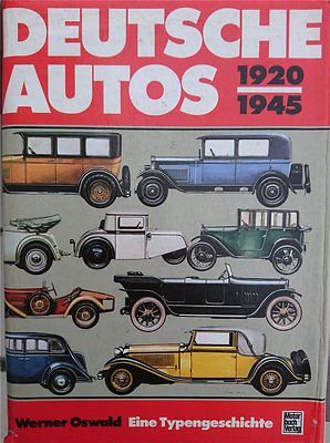 Книга Deutsche Autos 1920-1945. Автор: Werner Oswald