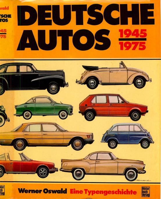 Книга Deutsche Autos 1945-1975. Автор: Werner Oswald