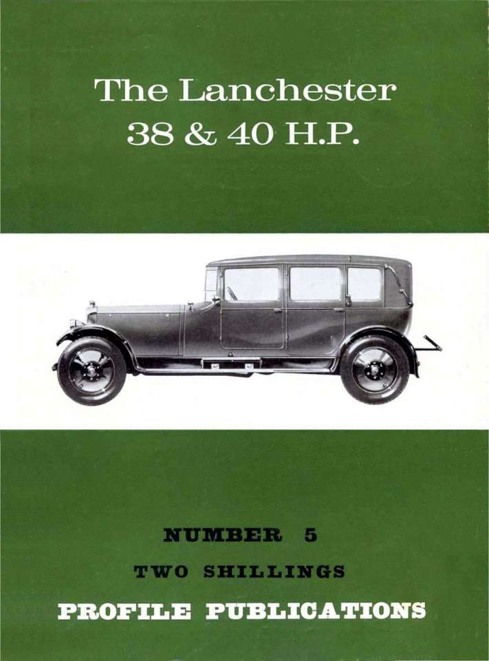 Книга The Lanchester 38 & 40 hp