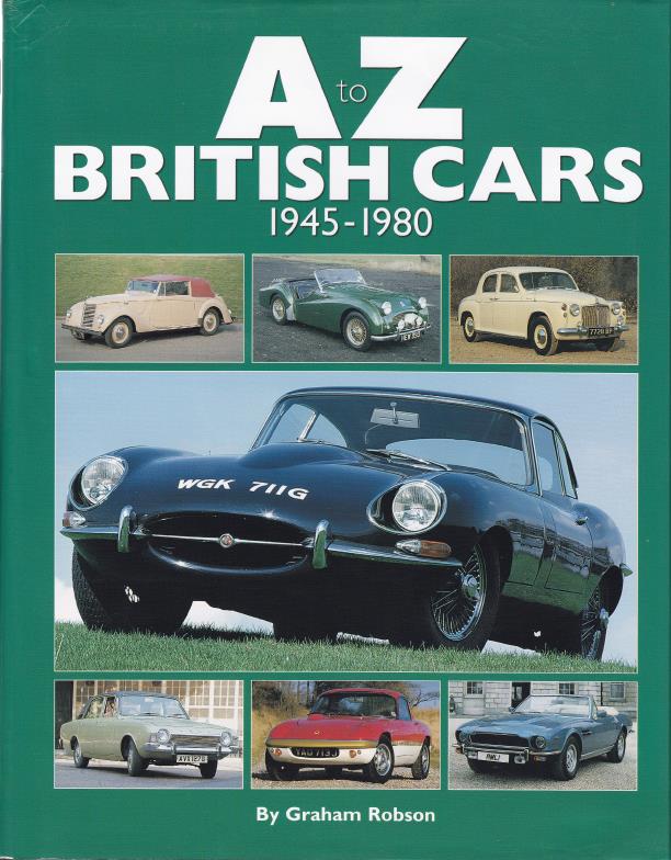 Книга A-Z British Cars 1945-1980. Автор: Graham Robson