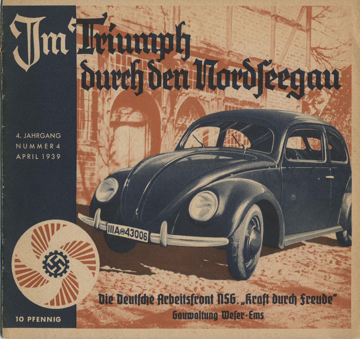 Рекламный буклет KdF 1938
