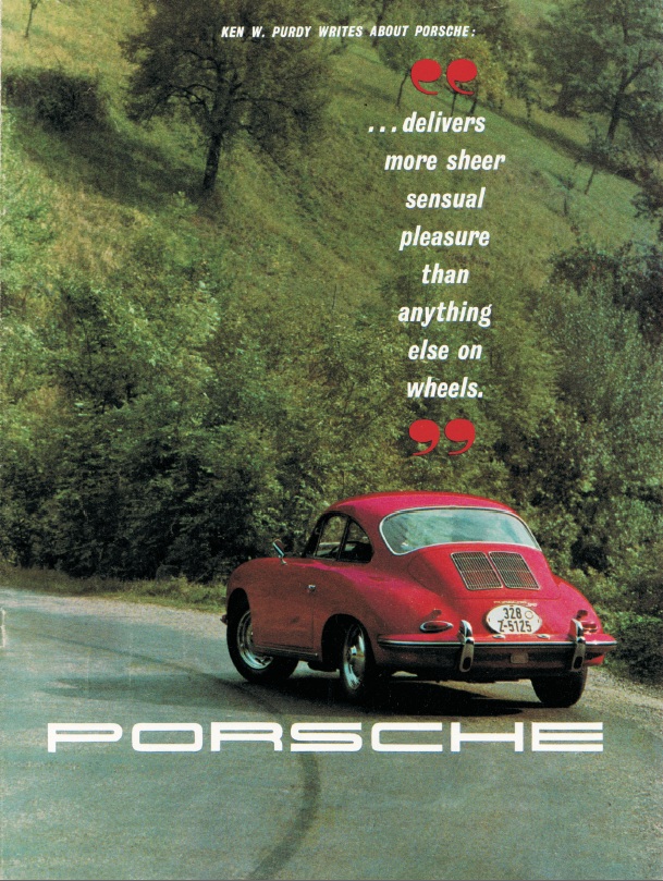 Рекламный буклет Porsche 356 B