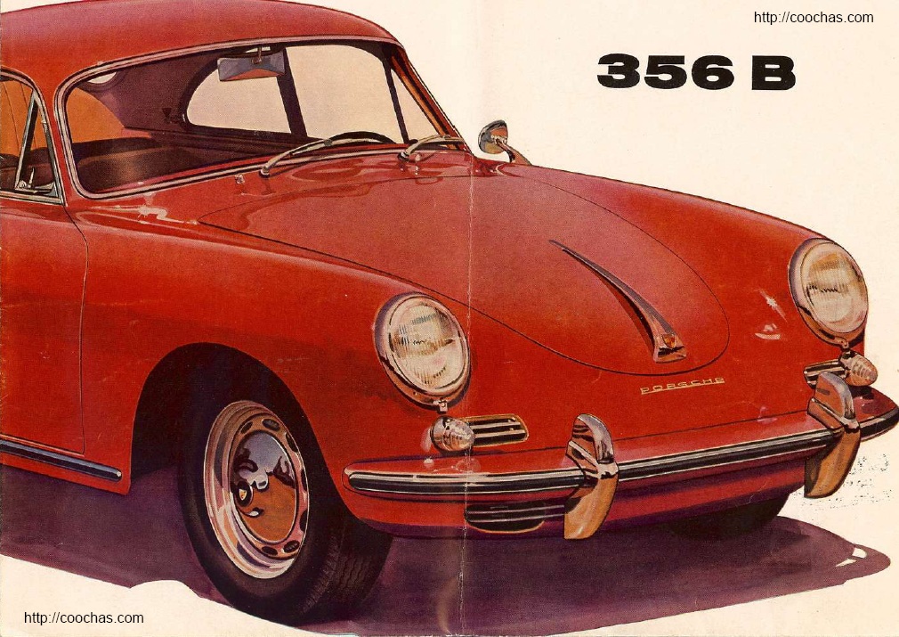 Рекламный буклет Porsche 356B