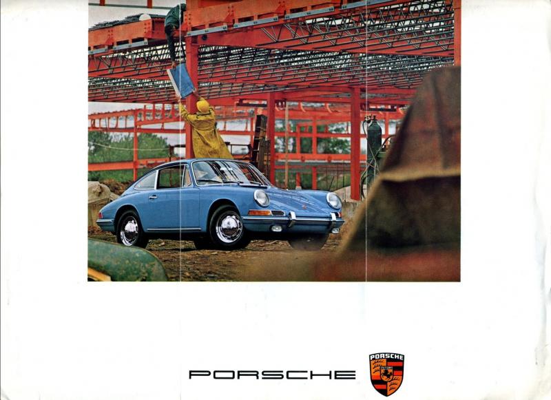 Рекламный буклет Porsche 911