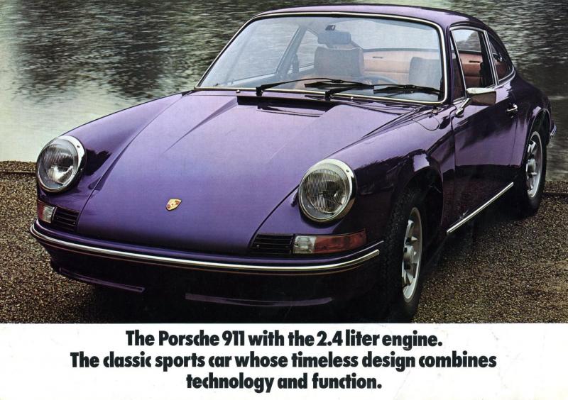 Рекламный буклет Porsche 911 USA