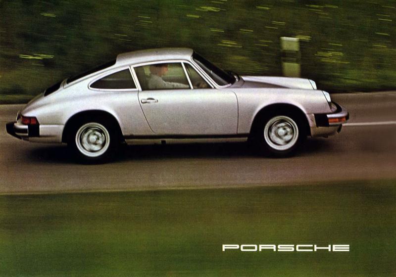 Рекламный буклет Porsche 911 USA