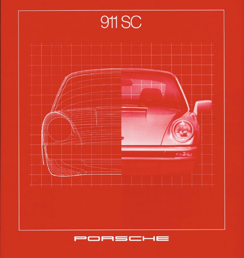 Рекламный буклет Porsche 911SC