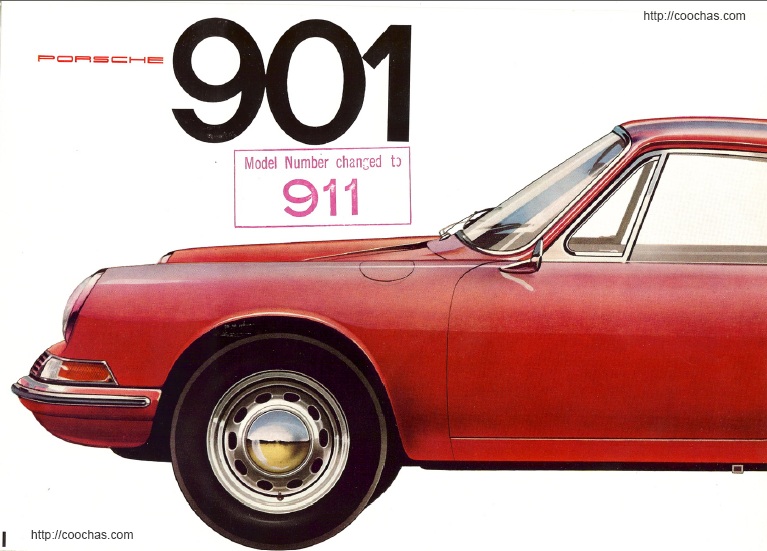 Рекламный буклет Porsche 901