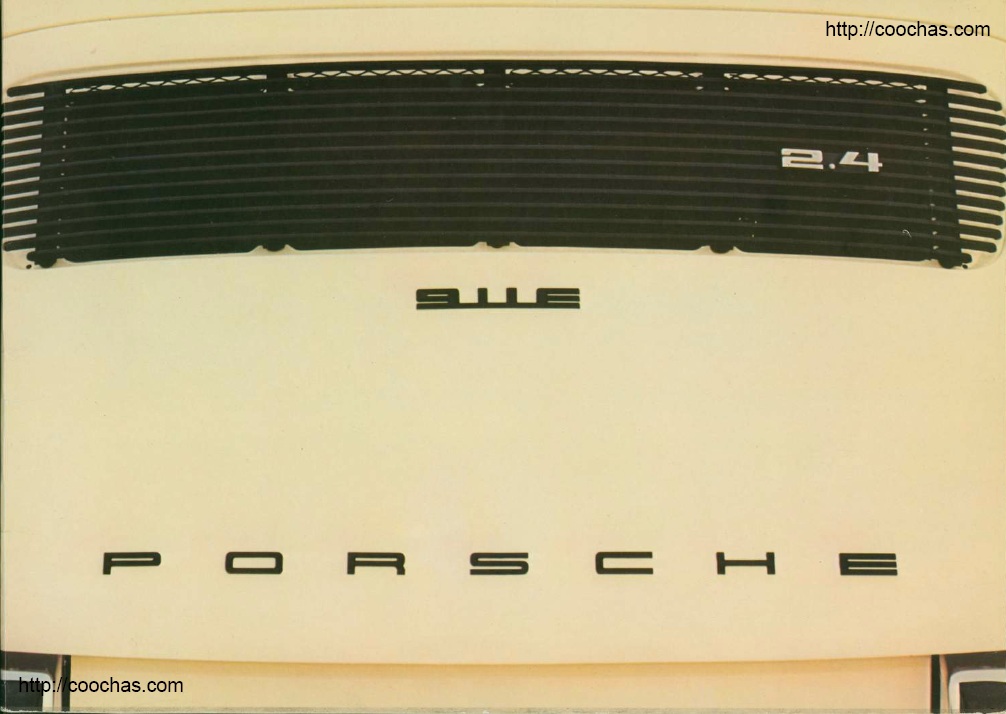 Рекламный буклет Porsche 911 US