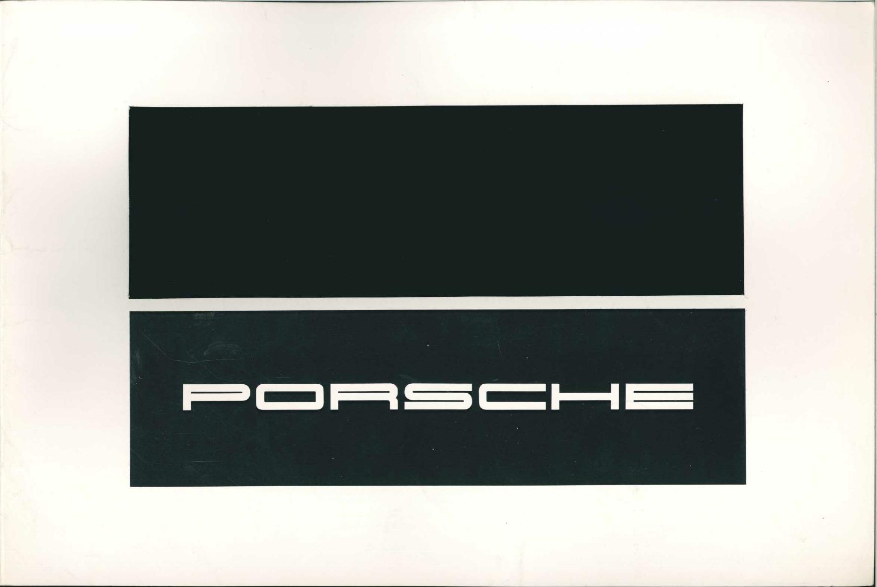 Рекламный буклет Porsche 911 и 912