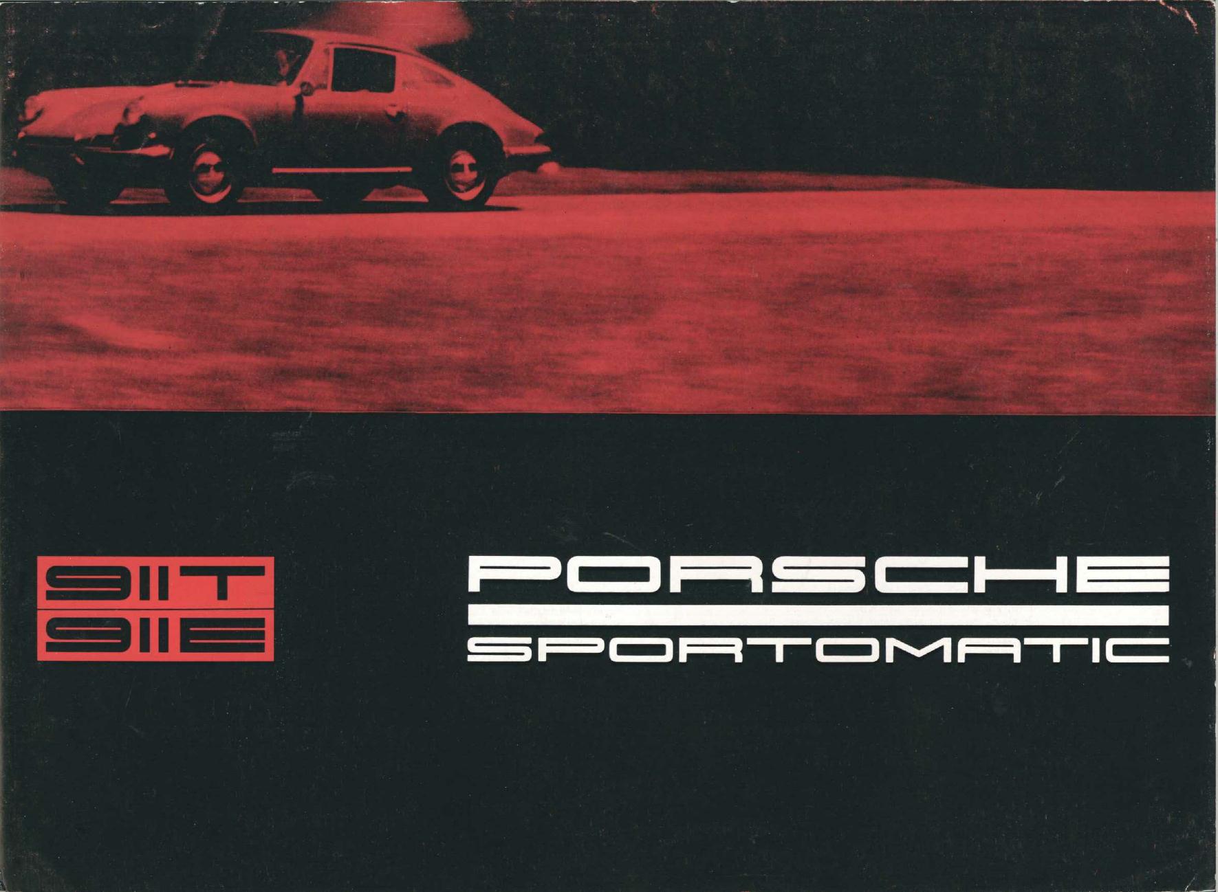 Рекламный буклет Porsche 911 Sportomatic