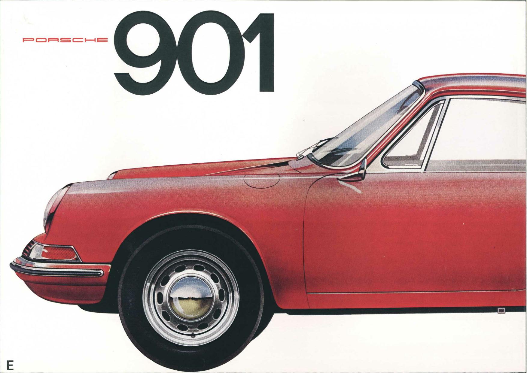 Рекламный буклет Porsche 901: special edition 
