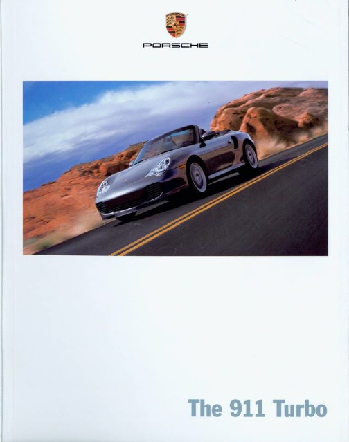 Рекламный буклет Porsche 996 Turbo 2004 MY