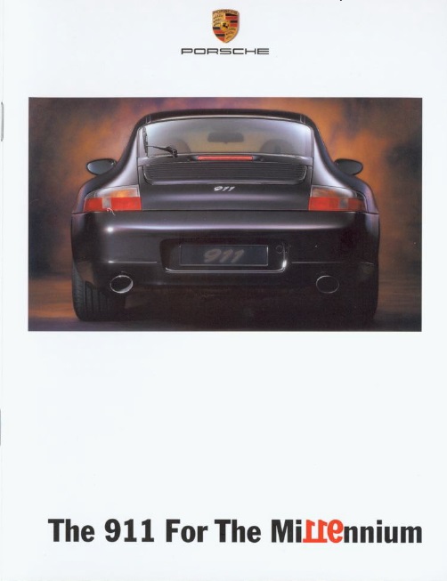 Рекламный буклет Porsche 996 Millennium edition 2000 MY