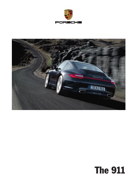 Рекламный буклет Porsche 997 Carrera/Targa