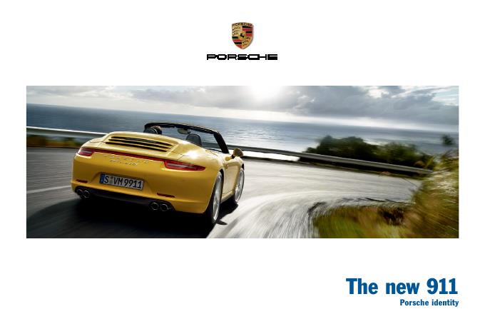 Рекламный буклет Porsche 991 Carrera & Carrera 4