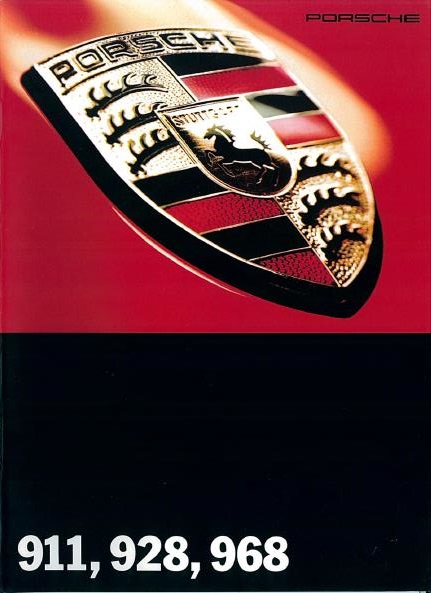 Рекламная брошюра Porsche 1994MY