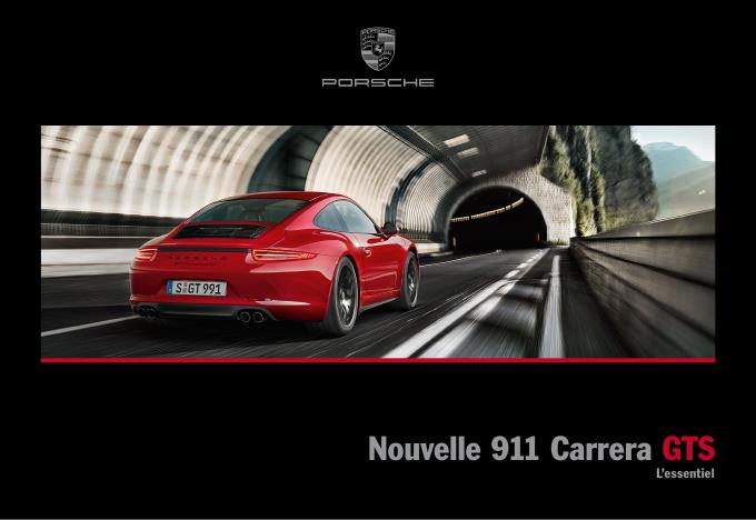 Рекламный буклет Porsche 991 Carrera GTS