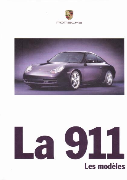 Рекламный буклет Porsche 996 1999 MY