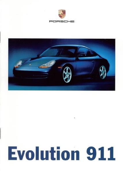 Рекламный буклет Porsche 996 Carrera UK