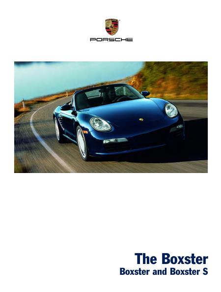 Рекламный буклет Porsche 987 Boxter & Boxter S