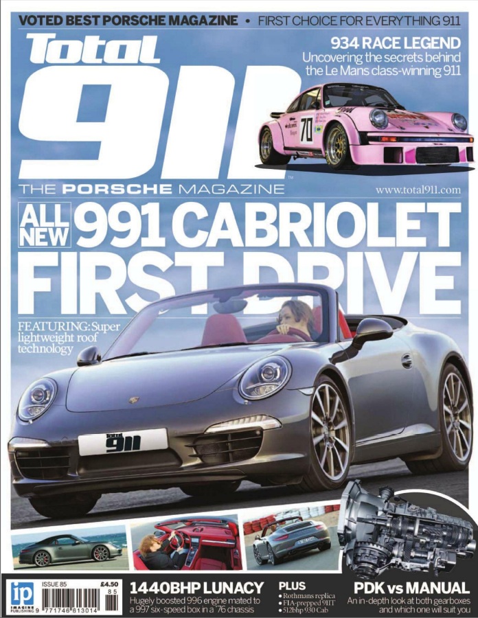 Журнал Total 911 №85, 2012