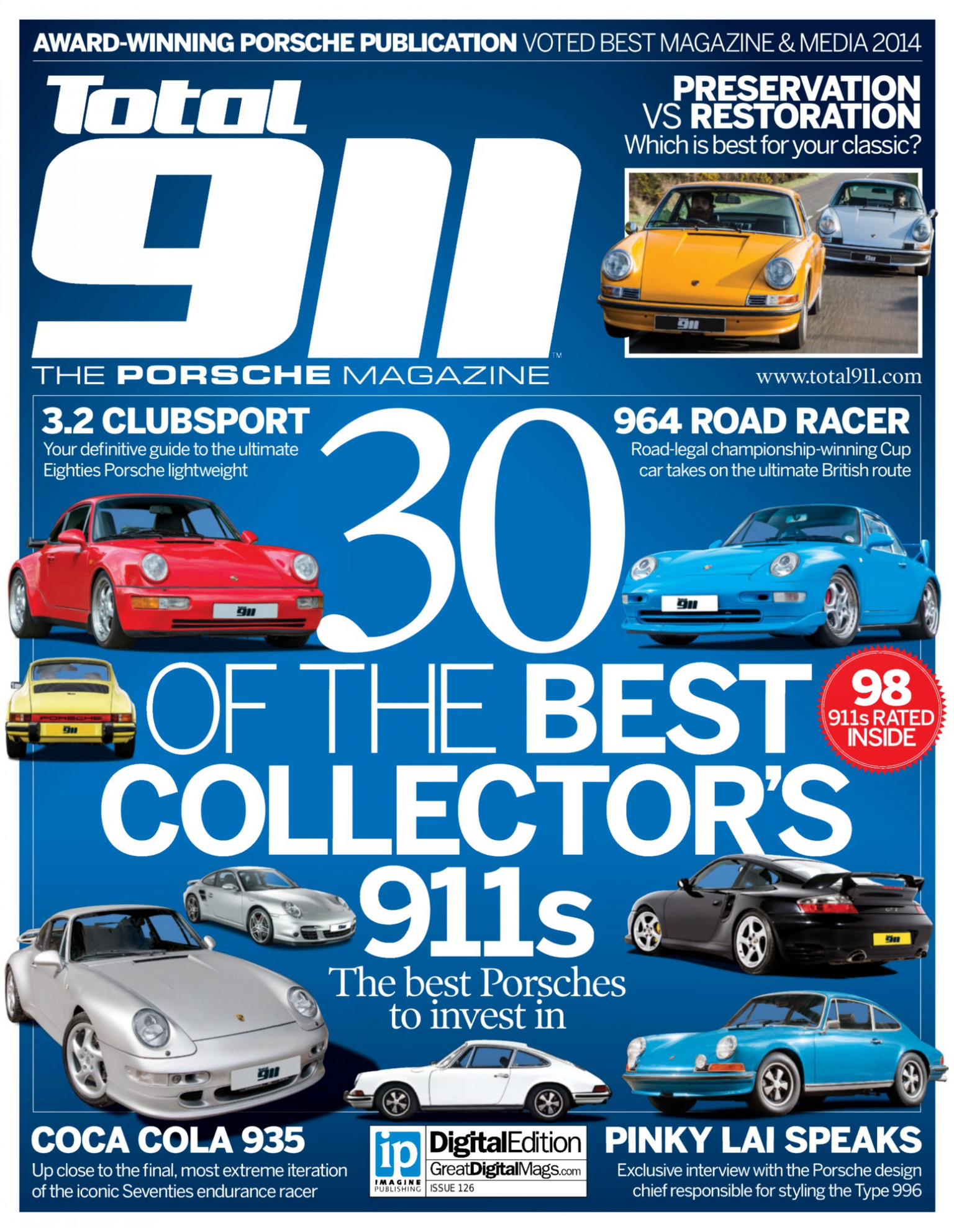 Журнал Total 911 №126, 2015