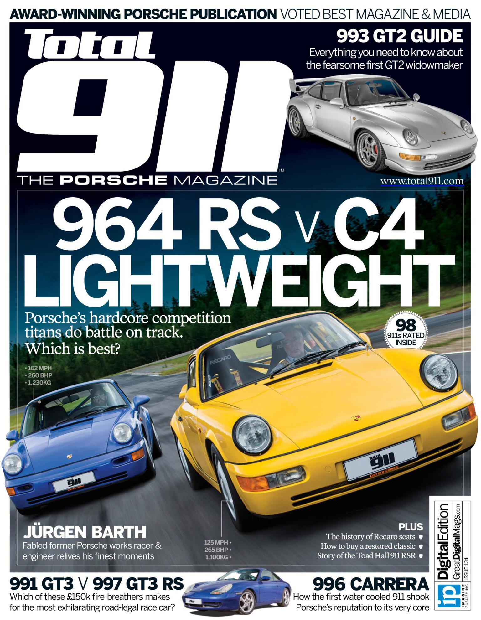 Журнал Total 911 №131, 2015