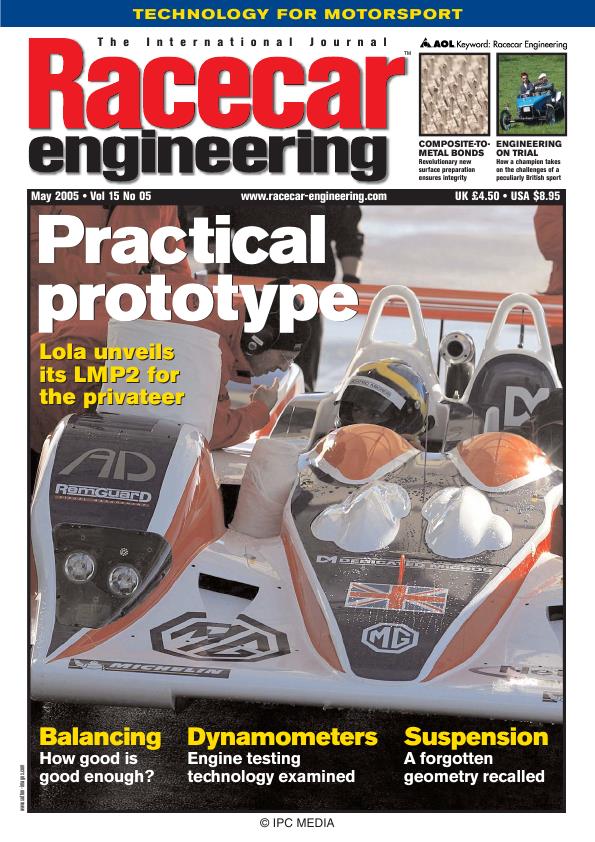 Журнал Racecar Engineering май, 2005