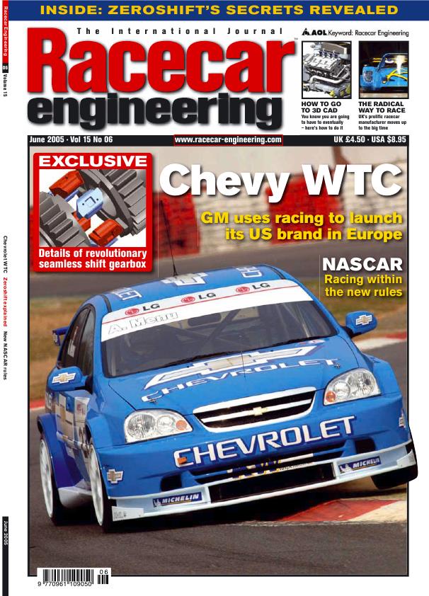 Журнал Racecar Engineering июнь, 2005