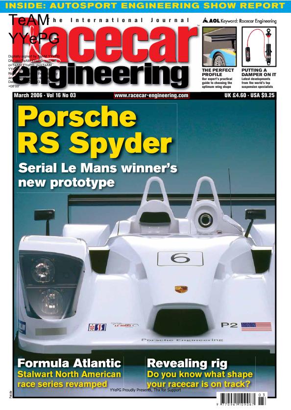 Журнал Racecar Engineering март, 2006