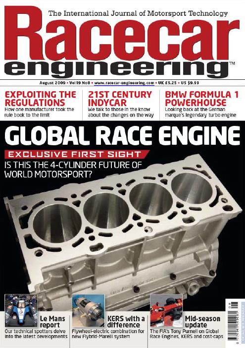 Журнал Racecar Engineering август, 2009