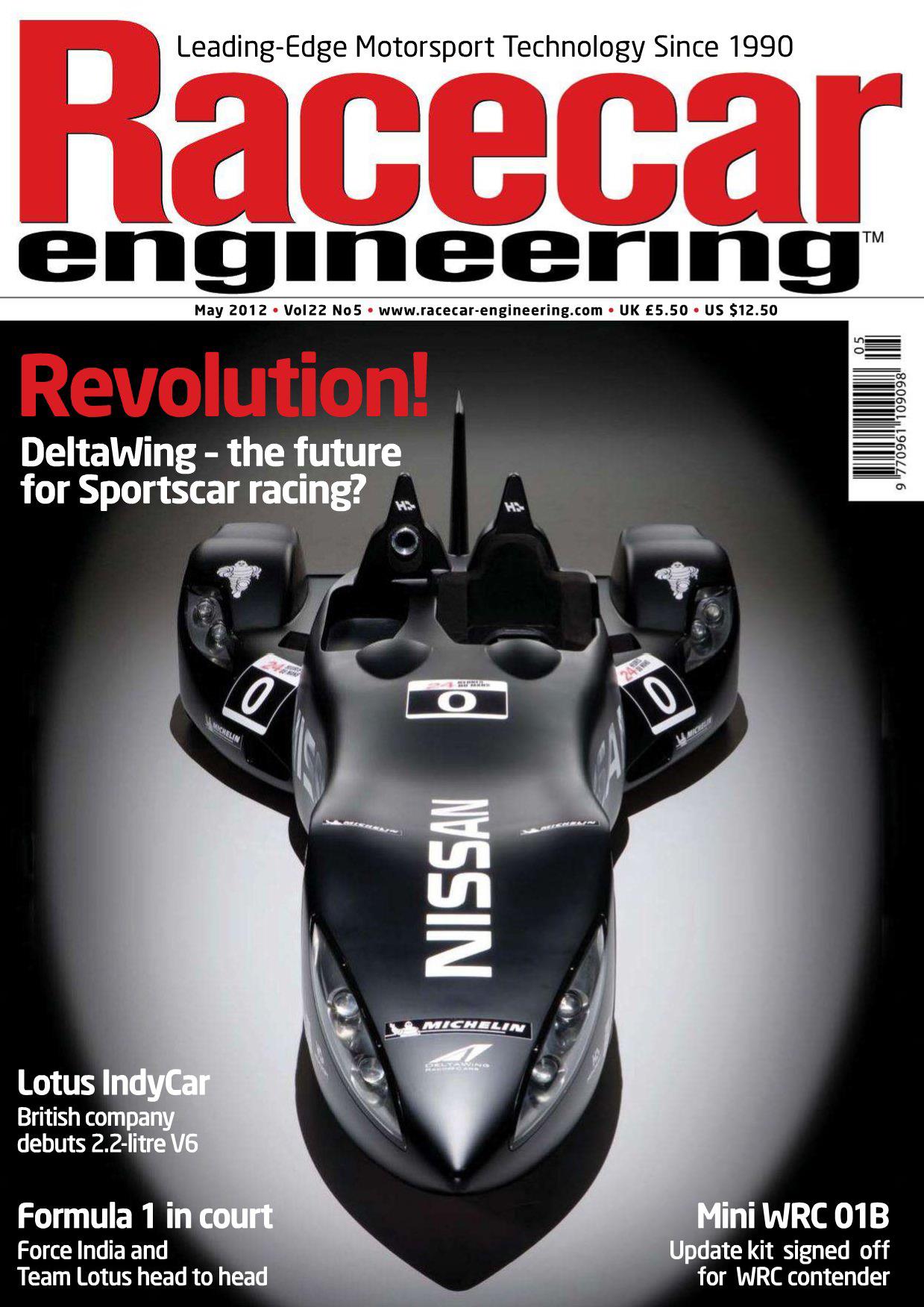 Журнал Racecar Engineering май, 2012