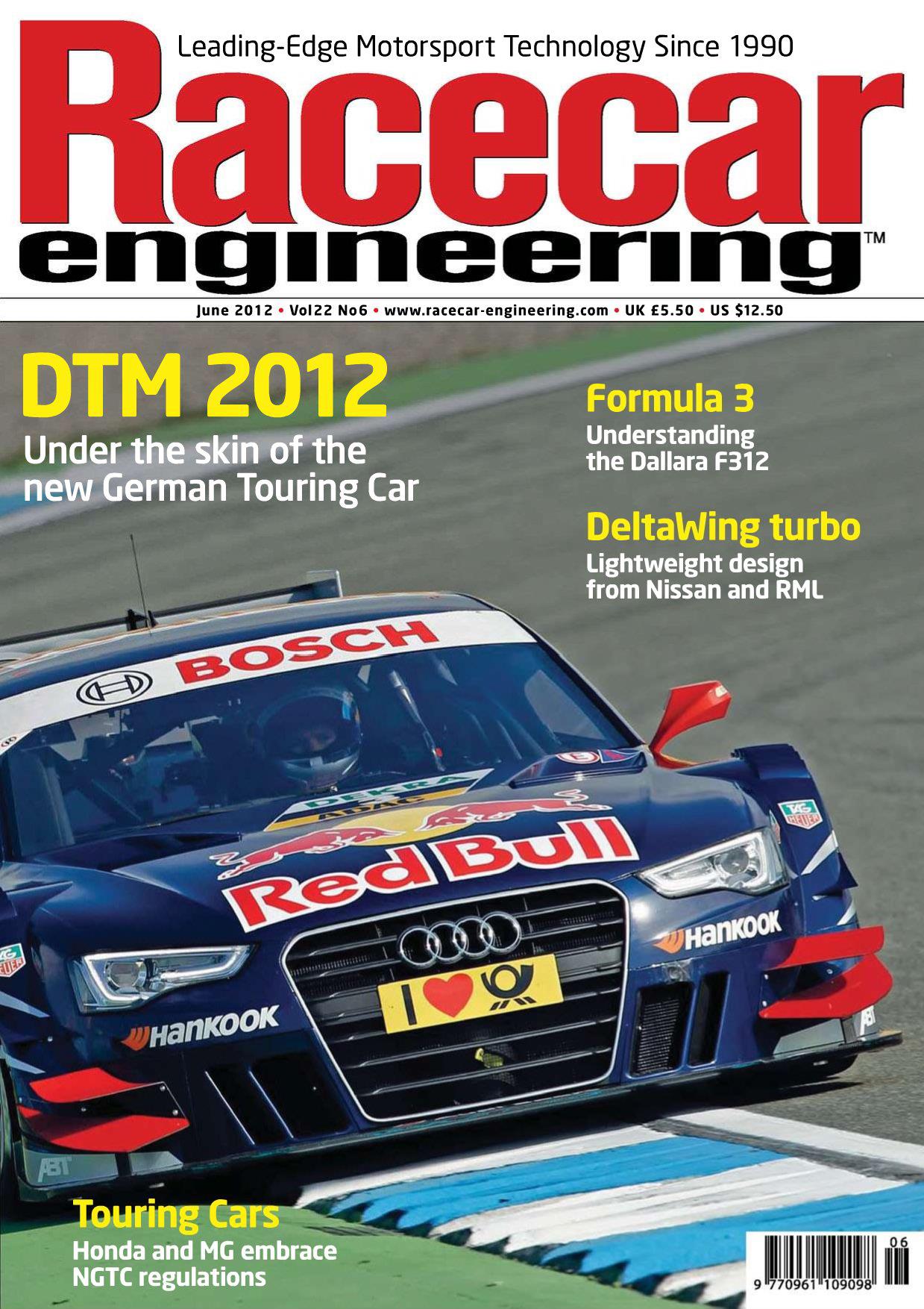 Журнал Racecar Engineering июнь, 2012