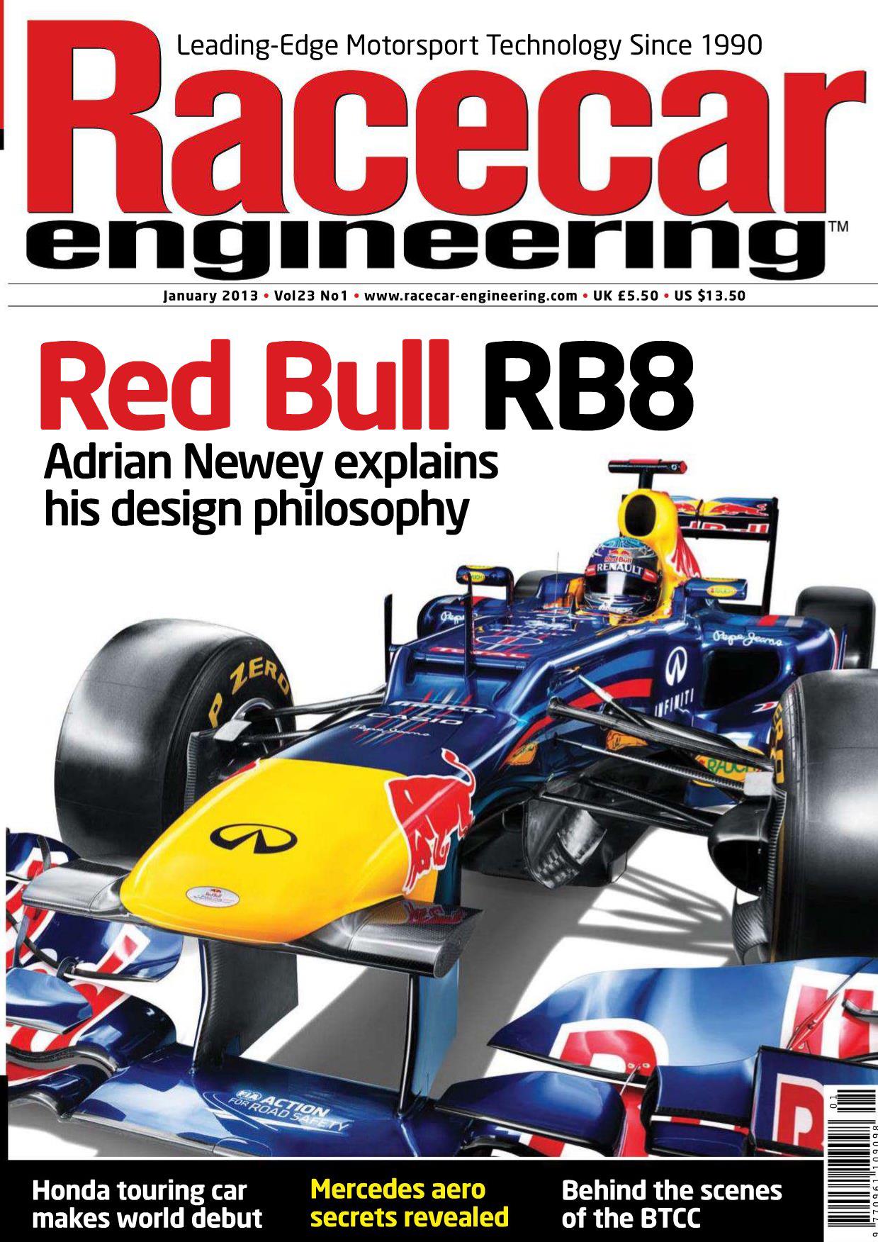 Журнал Racecar Engineering январь, 2013
