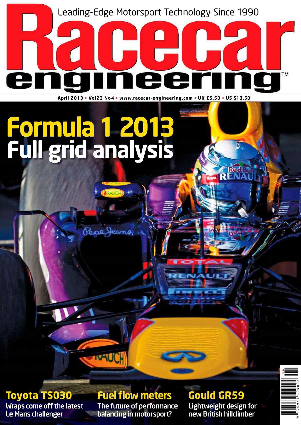 Журнал Racecar Engineering апрель, 2013