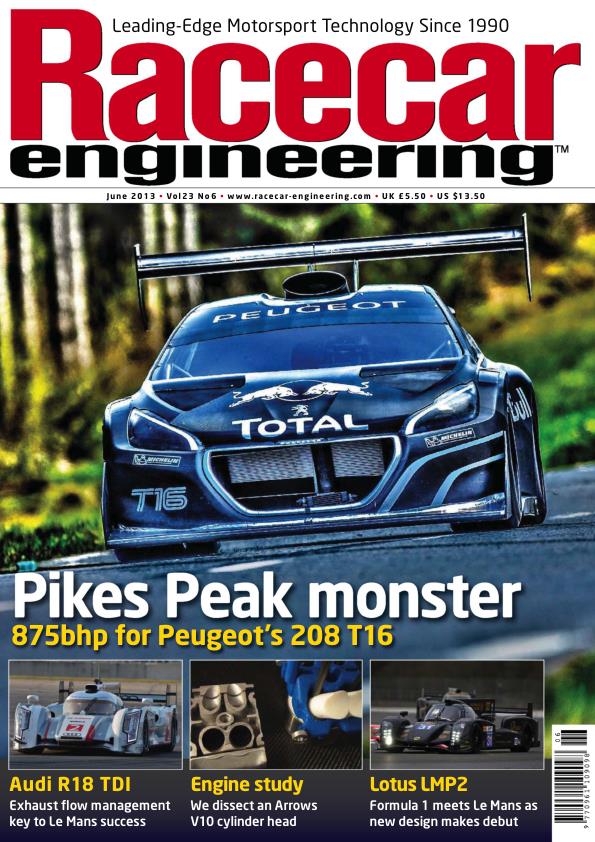 Журнал Racecar Engineering июнь, 2013