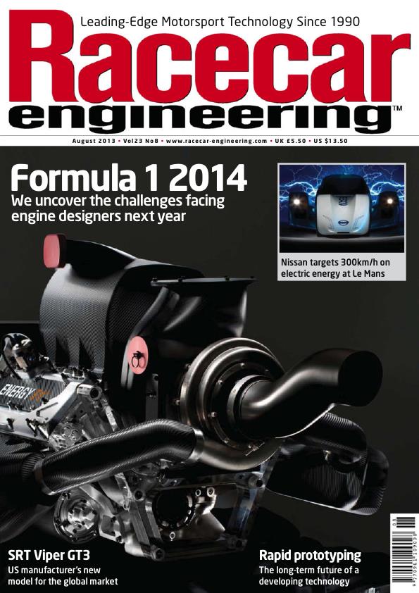 Журнал Racecar Engineering август, 2013