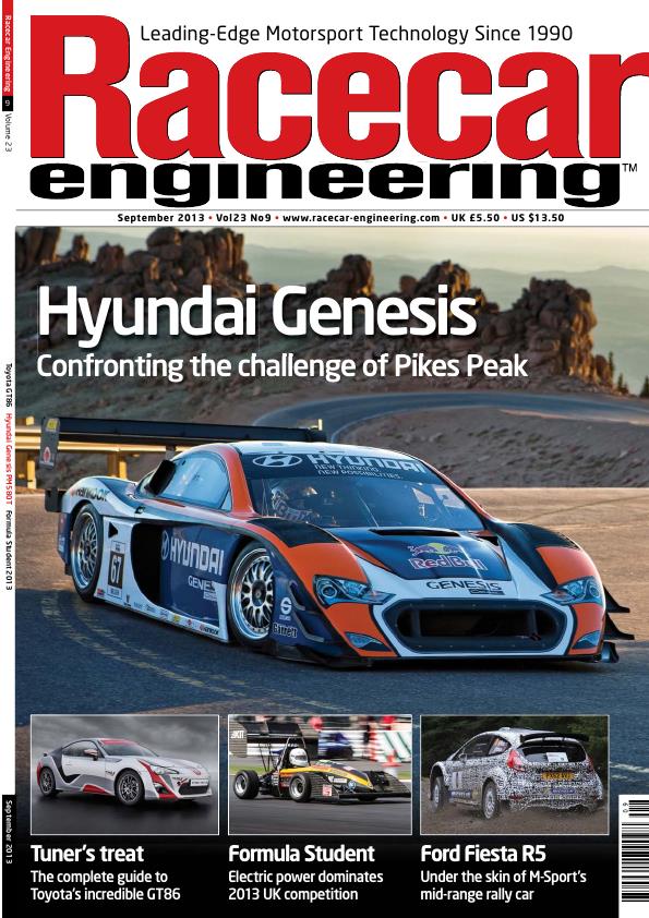 Журнал Racecar Engineering сентябрь, 2013