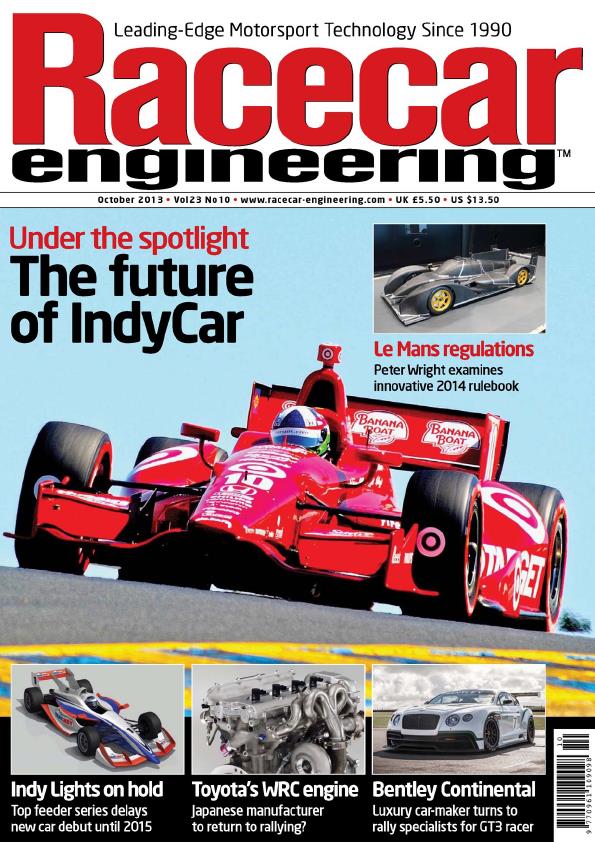Журнал Racecar Engineering октябрь, 2013