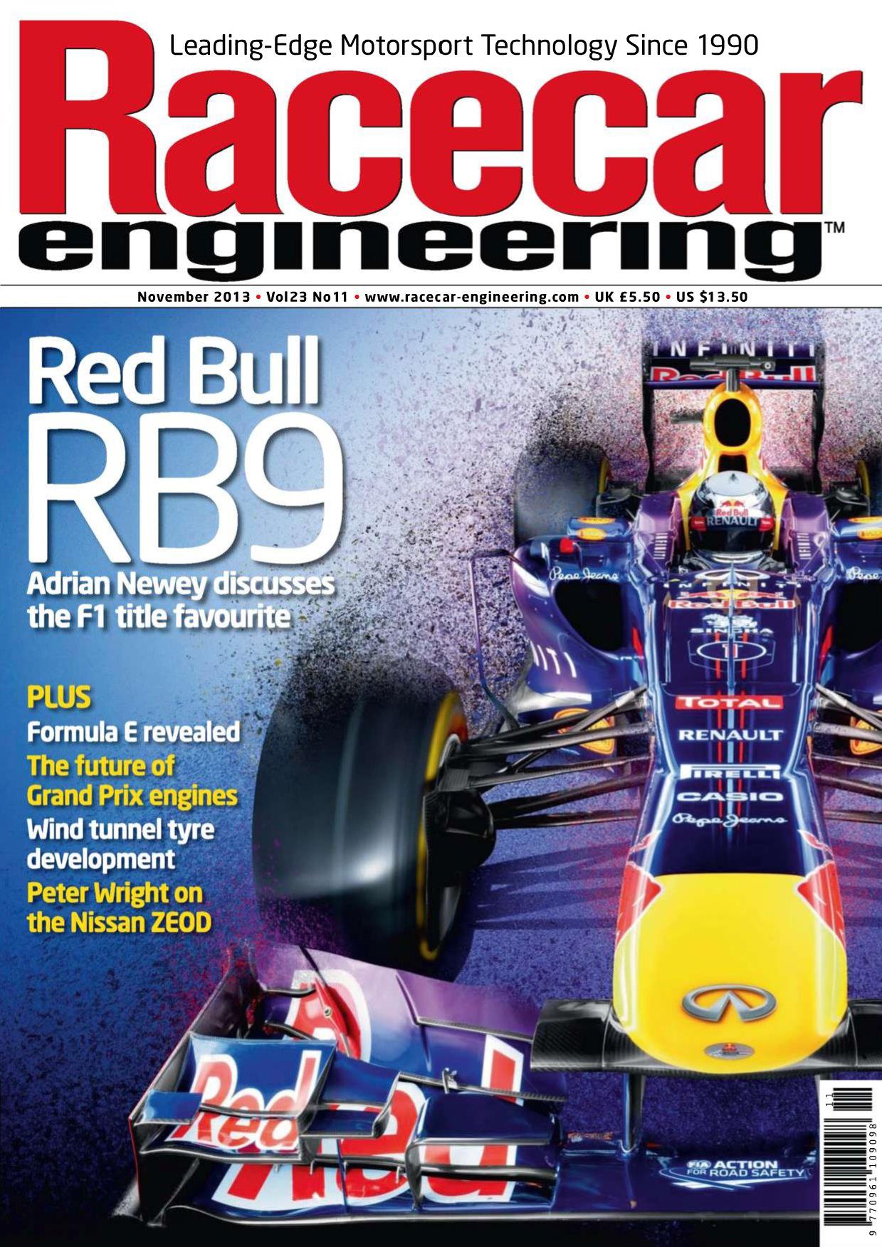 Журнал Racecar Engineering ноябрь, 2013