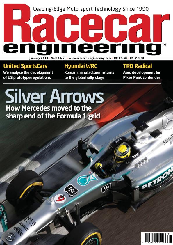 Журнал Racecar Engineering январь, 2014