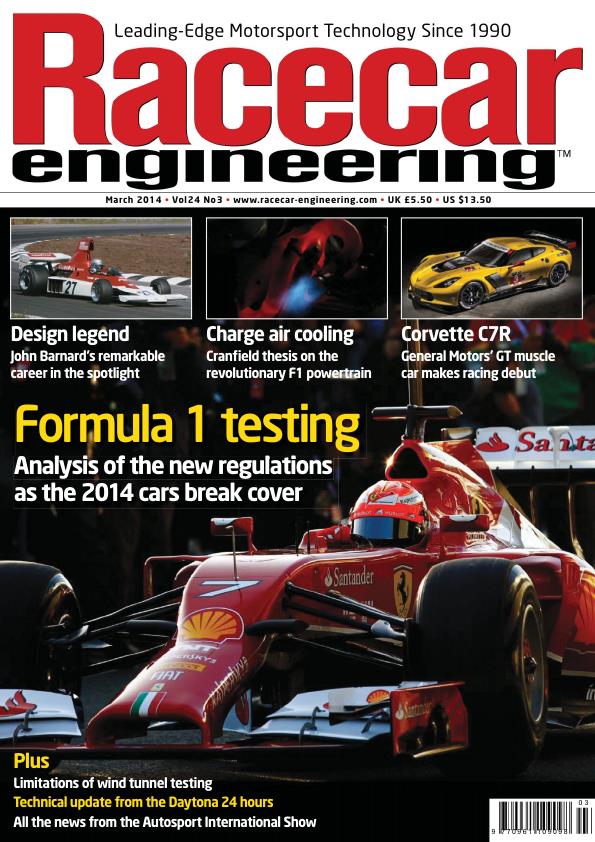 Журнал Racecar Engineering март, 2014