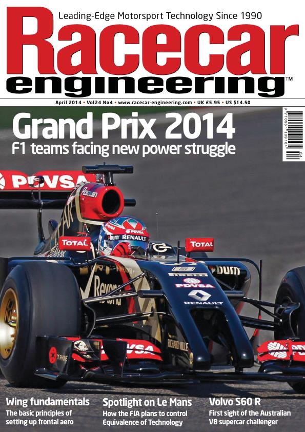 Журнал Racecar Engineering апрель, 2014