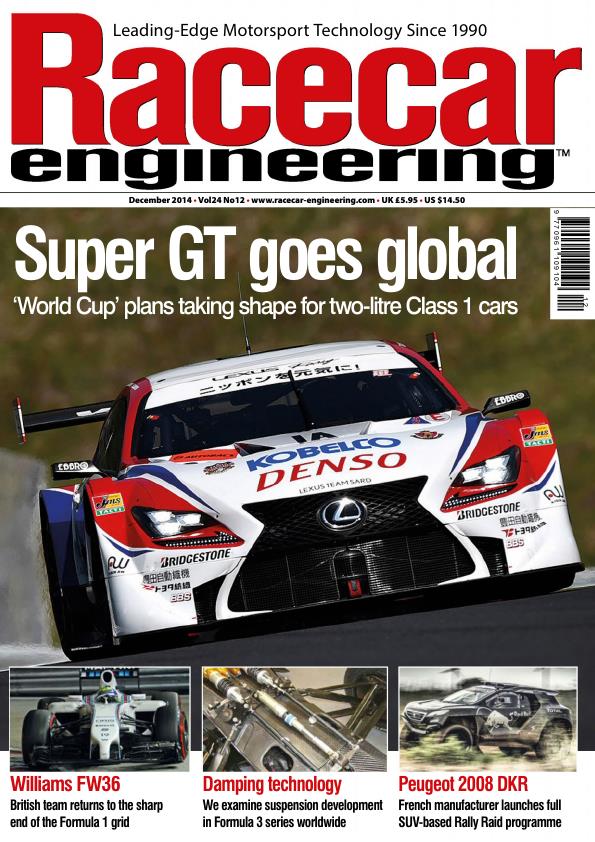 Журнал Racecar Engineering декабрь, 2014