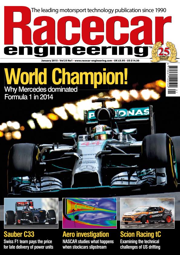 Журнал Racecar Engineering январь, 2015