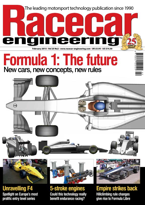 Журнал Racecar Engineering февраль, 2015
