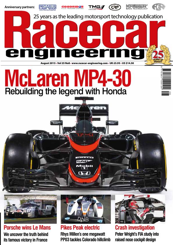 Журнал Racecar Engineering август, 2015